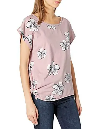 M Made in Italy Women's Linen Floral Print t-Shirt, Pink, S : :  Clothing, Shoes & Accessories