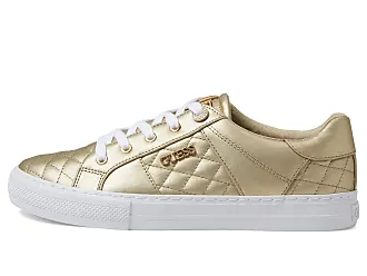 Guess shoes gold on sale sneakers