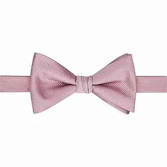 AUSCUFFLINKS Blush Pink BOW TIE Linen Cotton bowtie