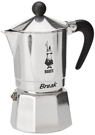  Bialetti - Moka Induction, Moka Pot, Suitable for all Types of  Hobs, 2 Cups Espresso (2.8 Oz), 90 milliliters,Black: Home & Kitchen