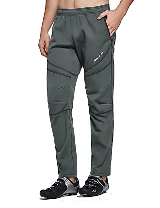 BALEAF Men's Fleece Pants Winter Cycling Pants Mountain Bike Clothing  Thermal Cold Weather Running Gear Black S : Clothing, Shoes & Jewelry 
