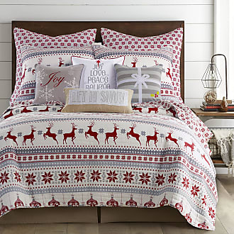 levtex home yuletide quilt set king