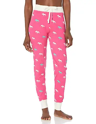 Little Blue House by Hatley womens Moose Family Pajamas, Women's Jersey  Pajama Pants - Moose On Red, X-Large at  Women's Clothing store:  Pajama Bottoms