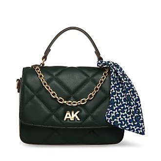 Anne Klein E/W Convertible Sherpa Flap Shoulder Bag With Turn Lock