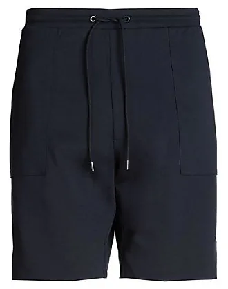 SANDRO raw-cut technical-jersey Shorts - Farfetch