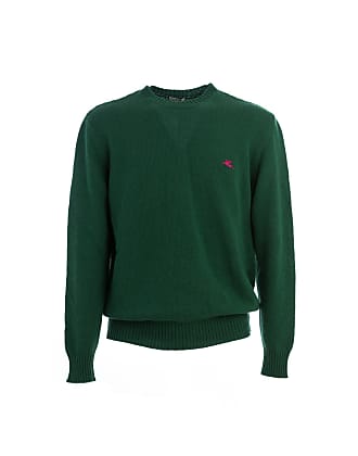 Etro Wolle Pullover in Grün für Herren Herren Bekleidung Pullover und Strickware Ärmellose Pullover 