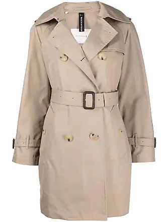 Dsquared2 contrast-sleeve single-breasted coat - Neutrals