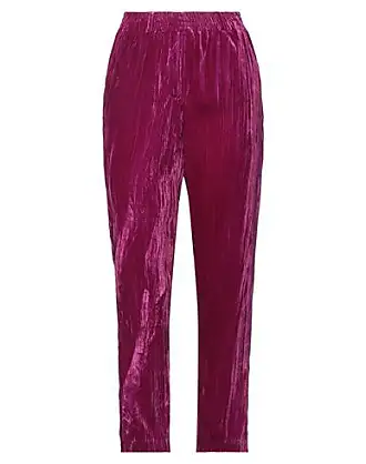 IRIS & INK Felicity cotton-blend velvet flared pants