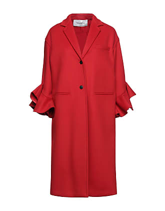 Cappotto Compact Drap VGOLDValentino in Lana di colore Nero Donna Cappotti da Cappotti Valentino 
