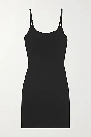 Womens Skims black Tank Long Slip Dress