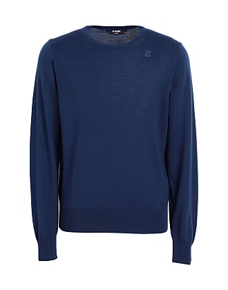 Blue Kex Kliminik bow-jacquard wool-blend sweater