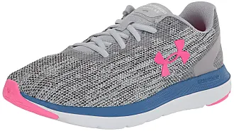  Under Armour Women's Charged Escape 4 D Running Shoe, (500)  Tempered Steel/Strobe/Strobe, 5.5