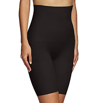 Maidenform Womens Slim Waisters Hi Waist Thing Thigh Slimmer, Black, Size 16 (Manufacturer Size: X-Large)