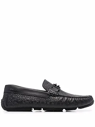 Bally collapsable-back leather loafers - Black