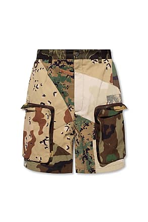 Dolce & Gabbana Cotton Camouflage Patchwork Shorts for Men Mens Clothing Shorts Casual shorts 