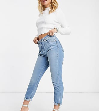 ASOS Hourglass locker geschnittene mom-jeans in Schwarz Damen Bekleidung Jeans Jeans mit gerader Passform 