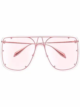 Alexander mcqueen pink sales sunglasses