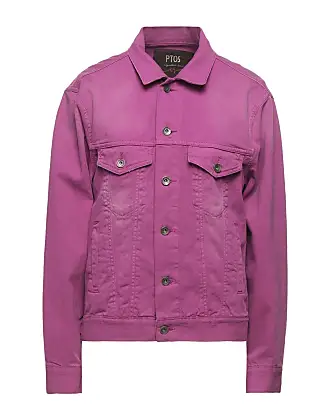 Veste en jean mauve hot sale