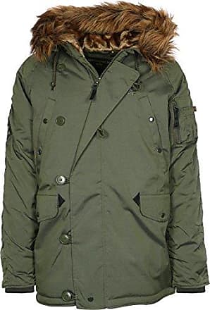 Taille Fabricant: XL Dark Green Vert Homme ALPHA INDUSTRIES PPS N2B Manteau X-Large