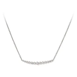 Monica Vinader Silver 18-20' Triple Beaded Chain Necklace