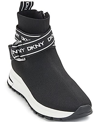 Parks Rhinestone Wedge Sneaker - DKNY