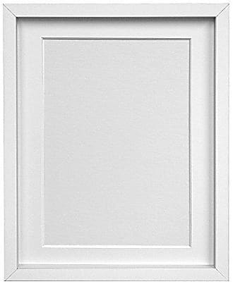 Metro Oak Picture Photo Frames with White Black or Ivory Mounts Quality MDF Wood 