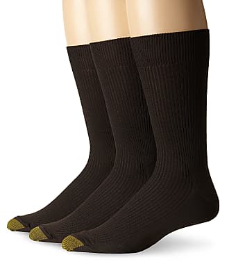 Gold Toe Mens Manhattan Socks 10-13 / Shoe: 6-12.5 Brown