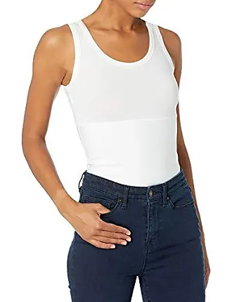 Yummie Women's Alice Tummie 3-Panel Shaping Tank, Almond, Small at   Women's Clothing store