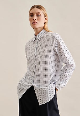 Langarm Blusen mit Print-Muster in Weiß: Shoppe bis zu −60% | Stylight