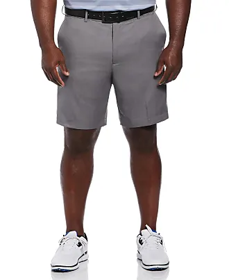 PGA TOUR Men's Expandable Flat Front Golf Short, Asphalt, 30 at   Men's Clothing store