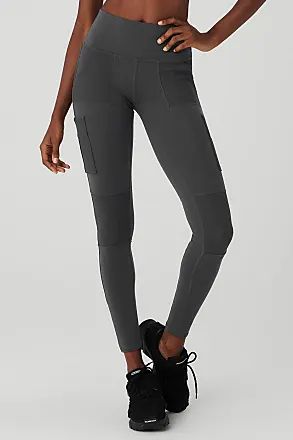 ALO Yoga, Pants & Jumpsuits, Alo Yoga Checkpoint 78 Cropped Stretch  Leggings In Dark Navy