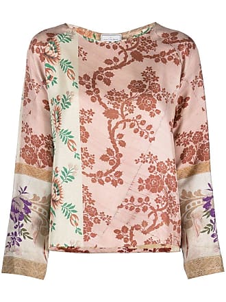 Pierre-Louis Mascia Kanpur Floral-Print Velvet Maxi Dress - Neutrals
