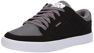 Osiris Mens Protocol Skate Shoe, Black/Grey/White, 5.5 M US