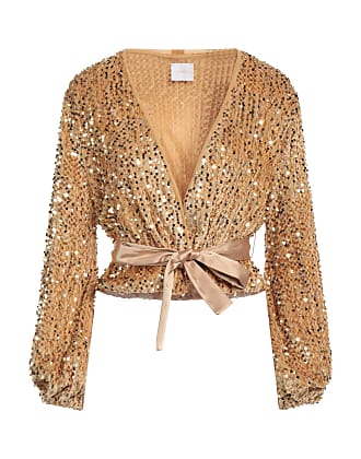 Women's Gold Blouses gifts - up to −90%