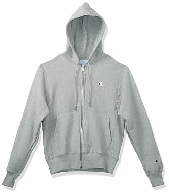 champion reverse weave left chest c pullover moletom com capuz