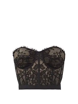 Alexander McQueen Illusion v-neck Silk Bodysuit - Farfetch