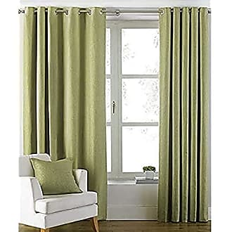 Riva Paoletti Verona Ringtop Eyelet Curtains Velvet Feel Crushed Velvet Look Ready Made 66 x 90 inches - Ivory Cream Pair 100% Polyester 168cm width x 229cm drop - Designed in the UK 