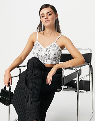 Maya embellished cami top in white - part of a set