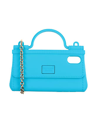 DOLCE & GABBANA: Sicily bag in patent leather - Gnawed Blue