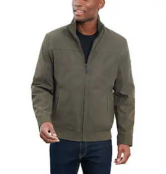 LONDON FOG Men's Soft Shell Detachable Hood