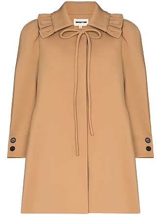 casaco de linha feminino comprido