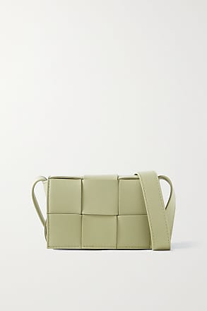 BOTTEGA VENETA Cassette mini intrecciato leather shoulder bag