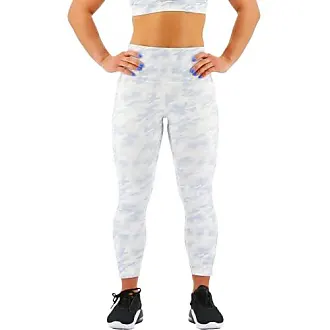 YDX juniors athleisure Cute Yoga Pants high-Rise Gym Leggings Bottoms only  Black Camo Tall Size X-Large 