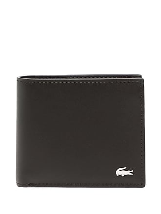 Lacoste Men's Monogram Print Small Zip Wallet - One Size