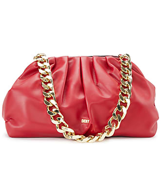 Dkny Elissa Large Shoulder Bag - Bright Red