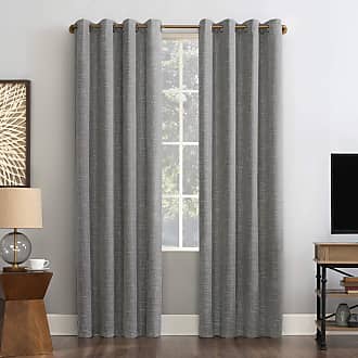 Sun Zero Becca Energy Efficient Grommet Curtain Panel 40 X 84 Inch Gray for sale online 