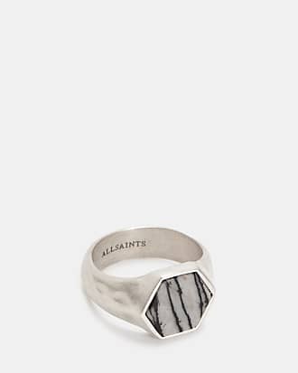 Valentino Garavani Vlogo Signature Metal Ring Man Ruthenium 22