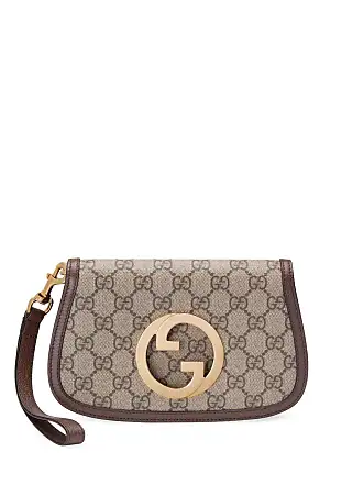 Pochette Gucci in Pelle Marrone - 35070479