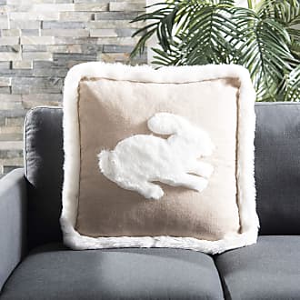 Safavieh Home Rena Pearl Cobblestone 20-inch Decorative Pillow Pillow 