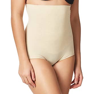 Maidenform Womens Fitsense High Waist Brief Shaping Half Slip, Beige (Nude 1/Transparent Ix1), 8 (Size: Small)